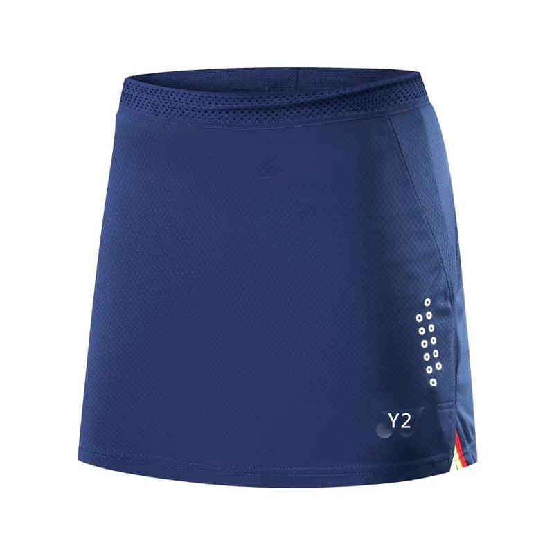 Generic Womens Quick-Dry Badminton Skirt Shorts 066 Royal blue culottes 