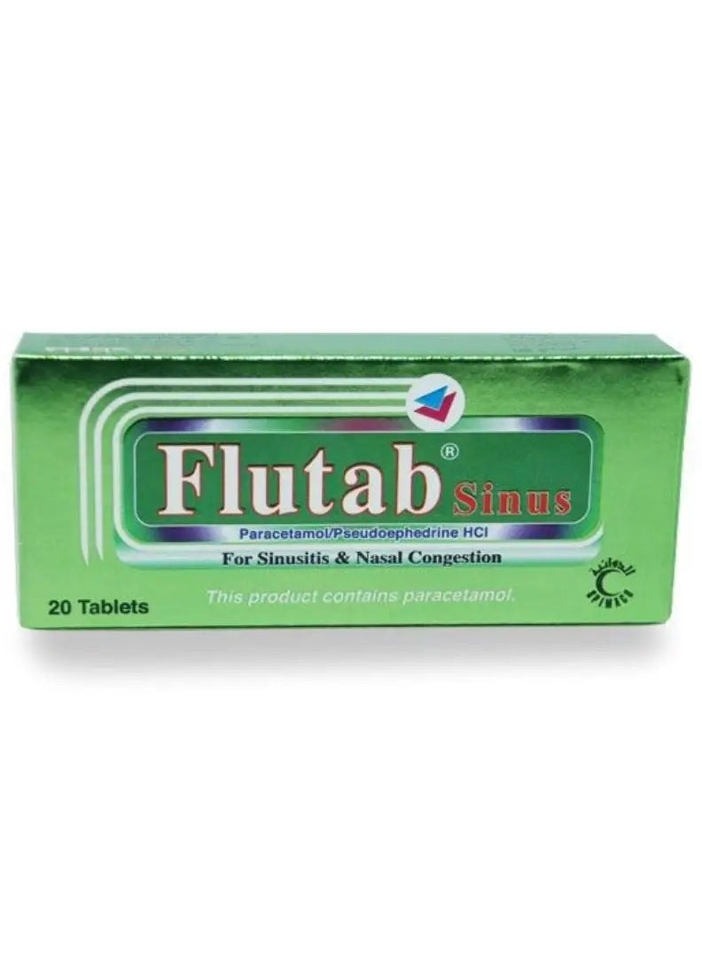 FLUTAB Sinus 500/30mg Tablets (20s) 
