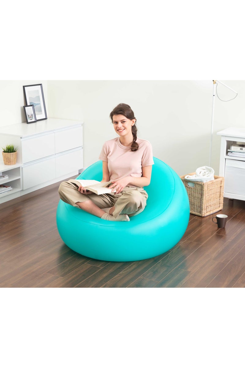 Bestway Bestway Posh Pod Air Chair 107x102x61cm | Soft-Top | Inflatable Chair for Indoor & Outdoor  - Image 2