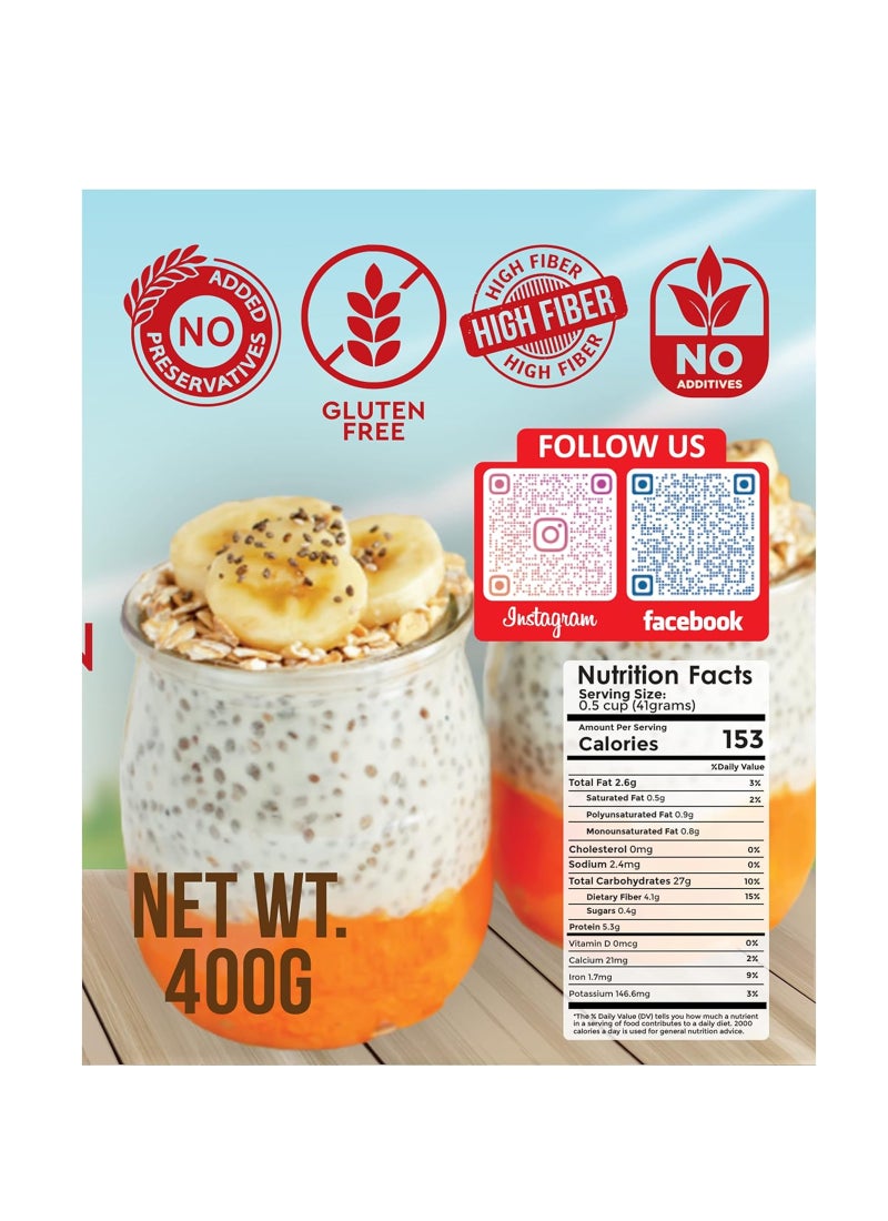 American Harvest شوفان ملفوف في جرة - Image 2