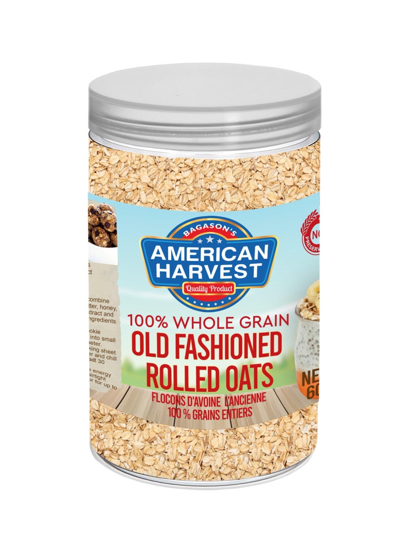 American Harvest شوفان ملفوف في جرة - Image 1