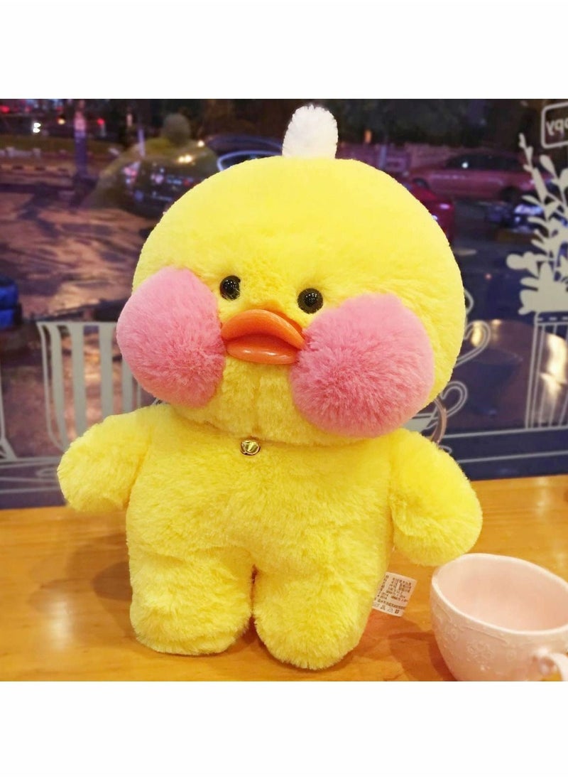 KASTWAVE Duck Stuffed Animal Toy Soft Plush Toy for Kids Girls Hugglable Plush Stuffed Toy with Cute Hat and Costume Best Gifts for Birthday 12in 30cm  - Image 2