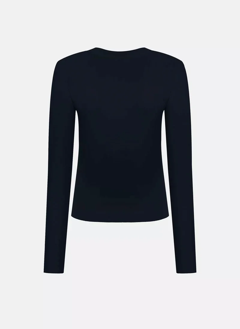 Lichi  Knitted jumper with Asian-inspired detailing for Women | Best Price UAE