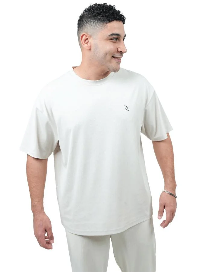 زيسي تيشيرت سفر رجالي واسع