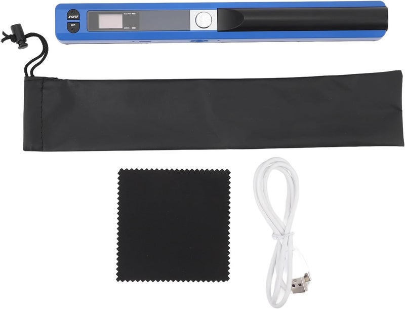 WALFRONT Portable Scanner Wand Handheld Document Scanner 300dpi 600dpi 900dpi JPEG PDF Plug Play No Software USB for Tablet Office Home Travel - Image 5