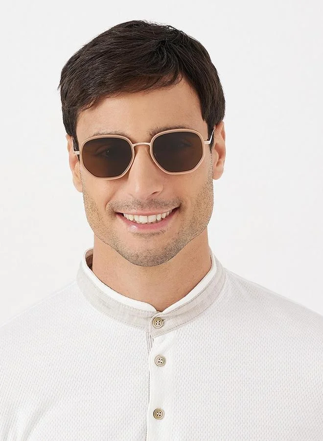 30Sundays 30Sundays Unisex Atlas Geometric Sunglasses