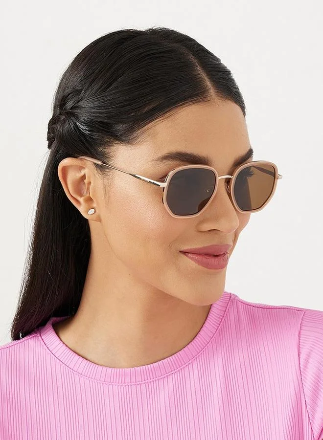 30Sundays 30Sundays Unisex Atlas Geometric Sunglasses