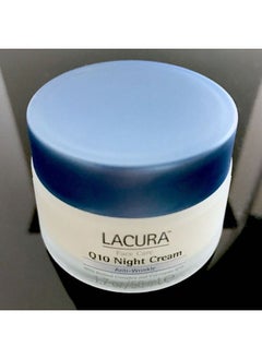 lacura مجموعة كريم مرطب للوجه Q10 المضاد للتجاعيد 1.7 أونصة نهاري و1.7 أونصة ليلي مع مركب البيوفلافونويد والريتينول لجميع أنواع البشرة. منتجات أوروبية للعناية بالبشرة تم اختبارها من قبل أطباء الجلدية.  - Image 4