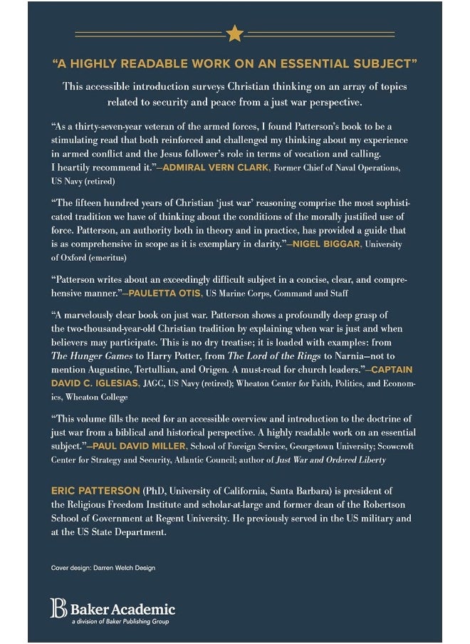 null - A Basic Guide to the Just War Tradition - Christian Foundations and Practices - Image 1