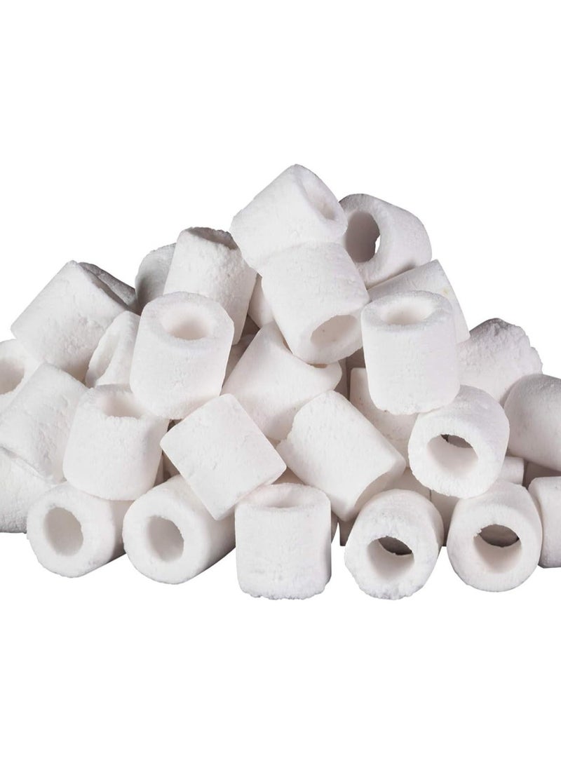 BOYU Aquarium Bio Ceramic Rings Filter Media Biological Filtration For Improve Quality Of Fish Tank Water 2X300g - Image 2