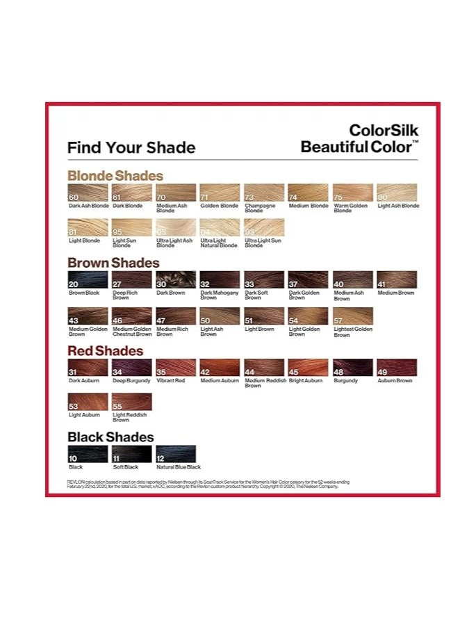 Revlon - Revlon Color Silk -Dark Golden Brown 37 - Image 1