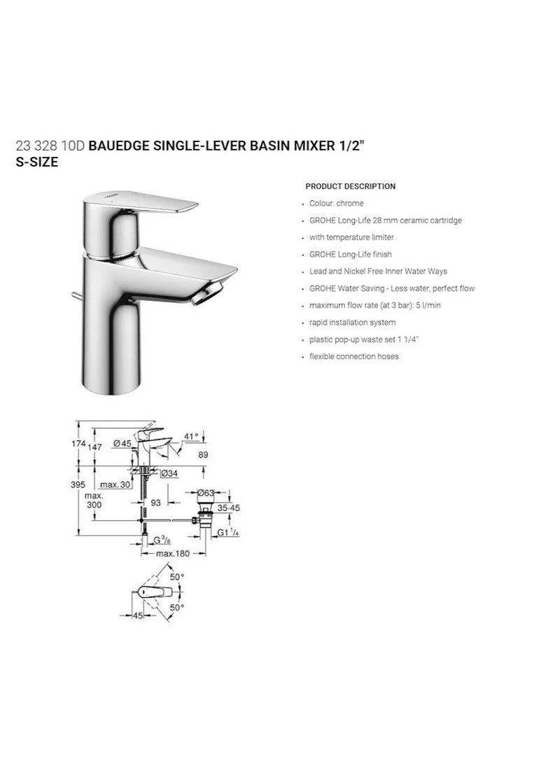 Splash Italian wash Basin maxer one hole - Image 5