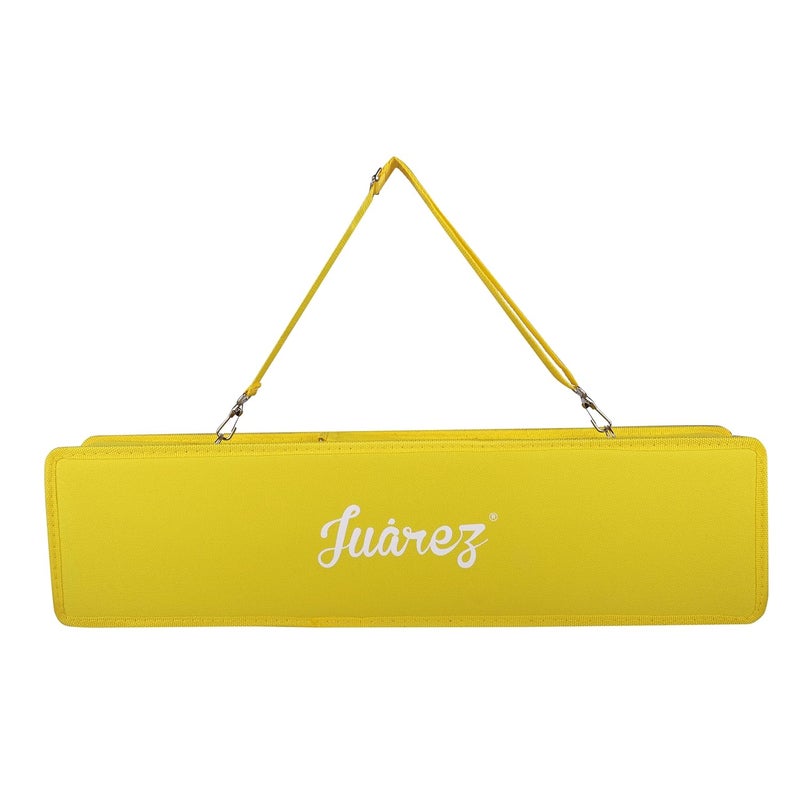 Juarez 37 Key Melodica JMLD37YL Musical Instrument Soprano Air Piano Keyboard Pianica with Carrying Bag, 1 Soft Long Tube, 1 Mouthpiece, Wipe Cloth, Yellow - Image 4