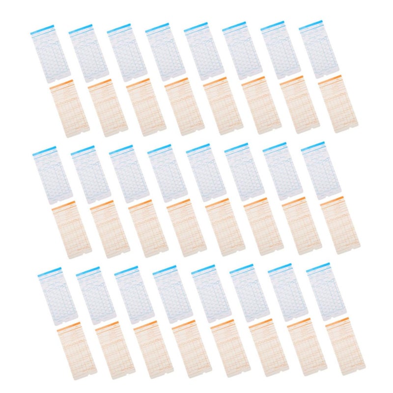 285 Pcs Double Sided Attendance Cards Wear Resistant Paper Bulk Pack For Office Employee Tracking - Image 2
