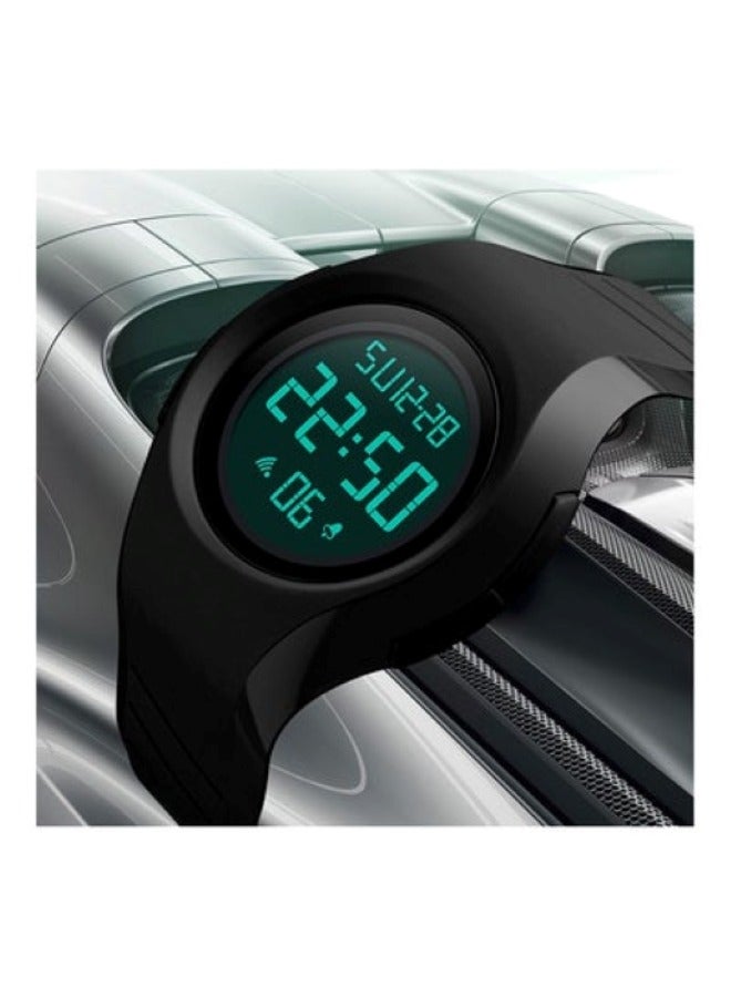 Men's Water-Resistant Sport Watch - 44 mm - Black - Image 2