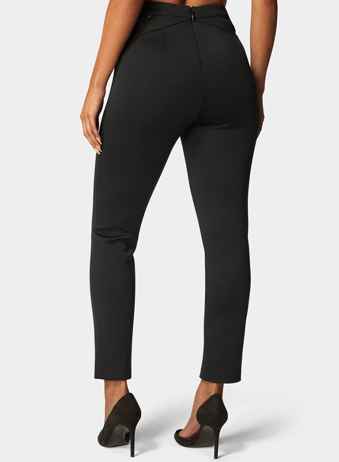 bebe Scuba High Waist Slim Leg Pant - Image 3