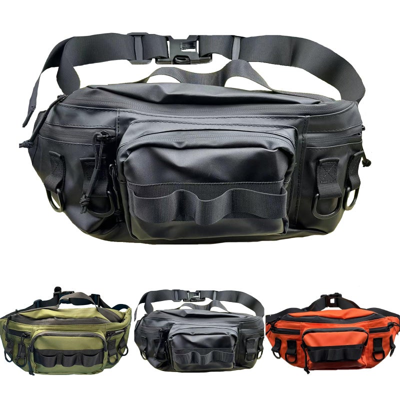 Chardime Men's Lightweight Fishing Fanny Pack - Sling Pack - Image 1