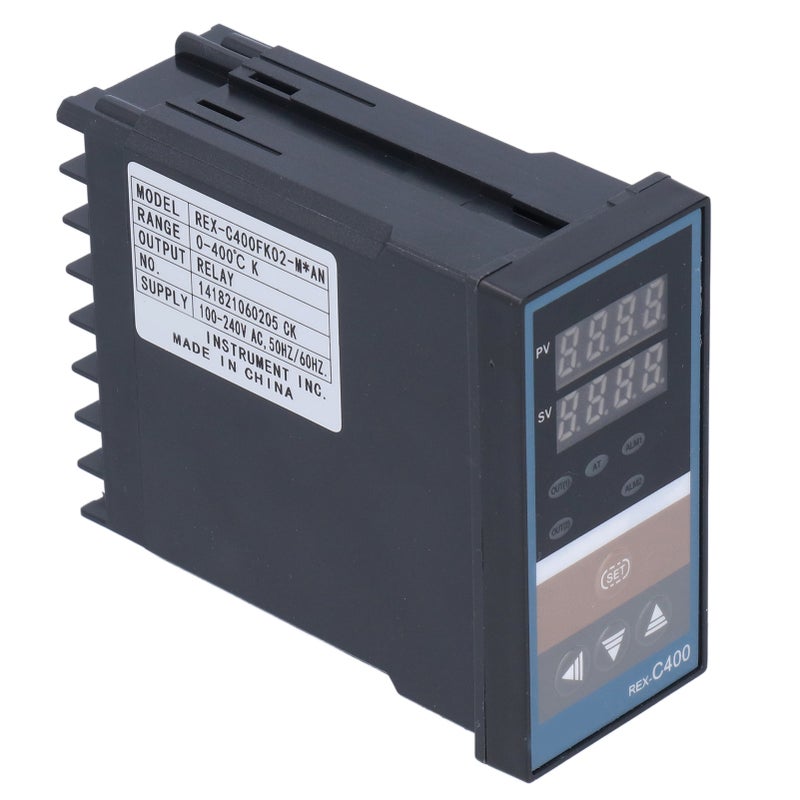 REXC400FK02M*AN Smart PID Controller Thermostat Fully Automatic Relay High Temperature Controller Wide Voltage 100V240V - Image 1