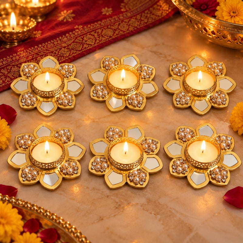 Decorative Tealight Holder for Diwali - CAD006 - Image 4