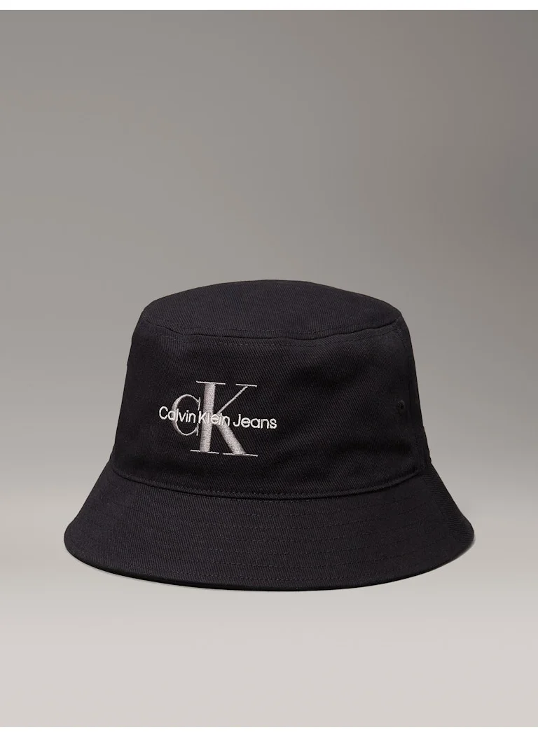 كالفن كلاين جينز Monogram Logo Embro Bucket Hat