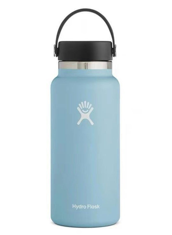 Hydro Flask 32 oz Wide Mouth with Flex Cap Stainless Steel Reusable Water Bottle - Vacuum Insulated, Dishwasher Safe, BPA-Free, Non-Toxic  - Image 1