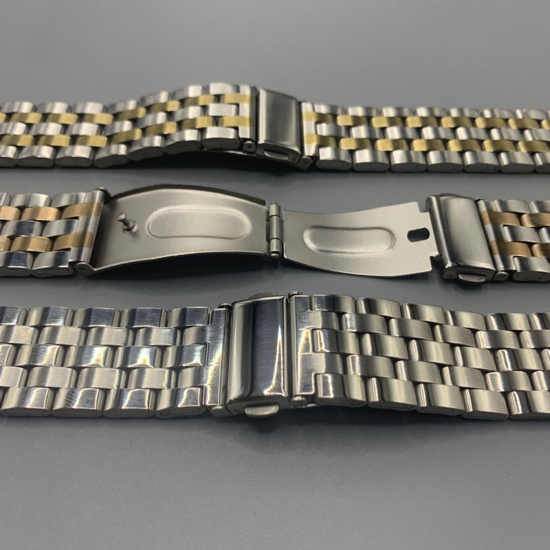 سوار ساعة ذكية معدني لأجهزة Apple Watch مقاس 42/44/45/49 مم و38/40/41 مم و22 مم - ألوان متعددة - Image 4