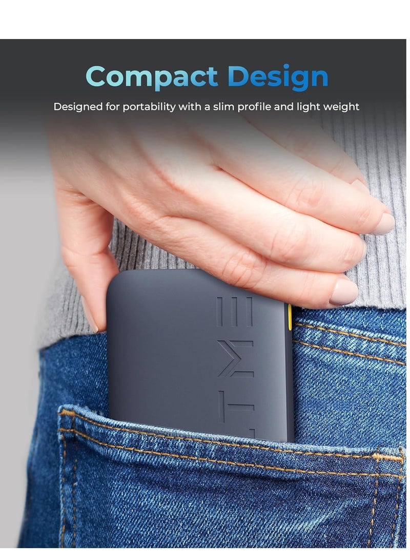 VOLTME Ultra-Slim 10000mAh Power Bank Battery Pack – 22.5W Fast Charging with PD 3.0 & QC 3.0 Portable Charger, USB C & USB-A for iPhone Air, 17/17 Pro/17 Pro Max, 16 Plus, 15, 14, 13 Pro Max, Samsung S25/S24/S23 Ultra, Pixel 8/7/6, OnePlus 12/11, Xiaomi, Oppo, Vivo, Huawei, iPad, Nintendo Switch & More - Image 5