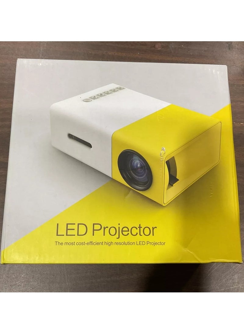 ليد جهاز عرض صغير محمول بدقة 1080P LED للسينما المنزلية - Image 1