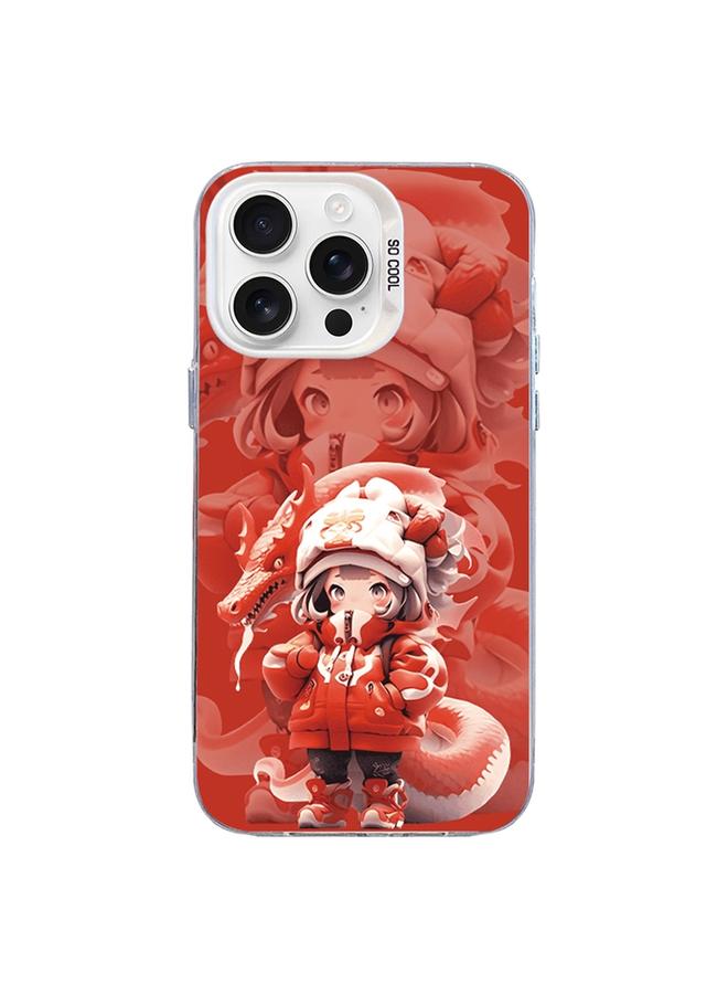 اس-توب جراب لهاتف iPhone 14 Pro من سلسلة عيد الميلاد PC بغطاء كامل ونمط هاتف - Image 1