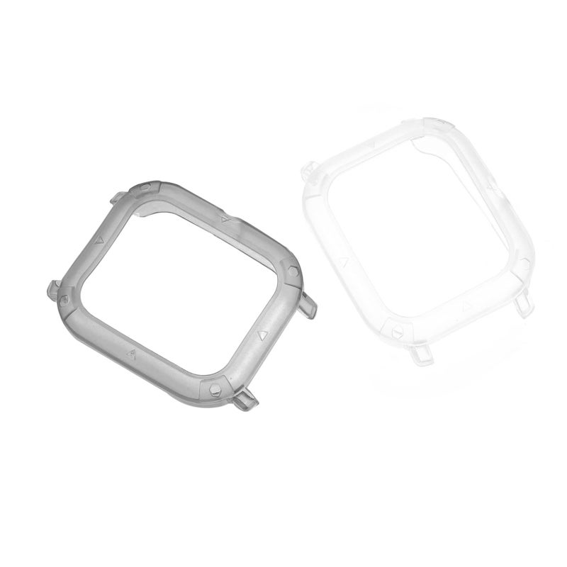 2pcs TPU Protective Case Watch Screen Protector Slim Cover For Daily Workouts Precise Cutouts - Image 2