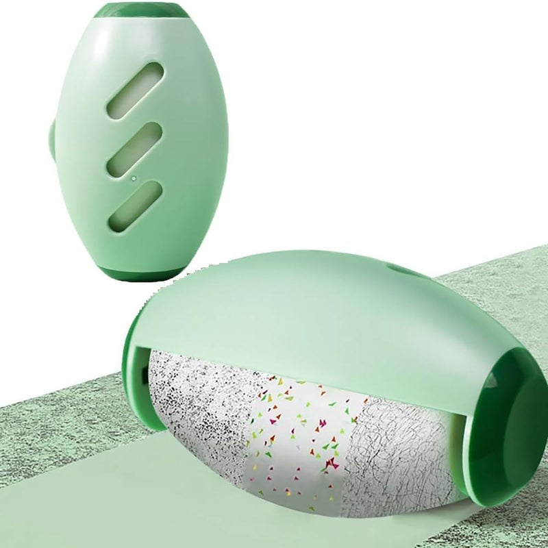 Bukela Reusable Lint Roller Ball, On The Go Small Portable Lint Ball Remover for Clothes and Pet Hair, Extra Sticky & Washable Gel (Green) - Image 1