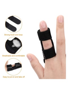 Y&D 4pcs Trigger Finger Splint, Adjustable Knuckle Immobilizer, Splint Immobilizer for Fracture, Sprain, Fracture Pain  - Image 5