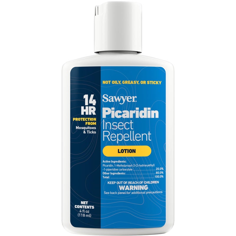 Sawyer Products SP564 Premium Insect Repellent with 20% Picaridin, Lotion, 4-Ounce - Image 1