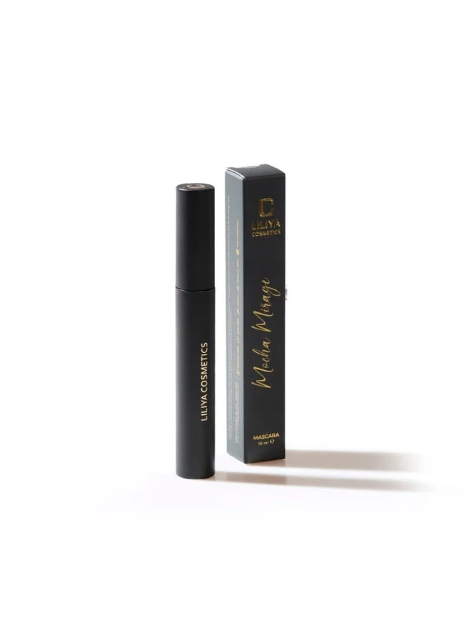 Liliya Cosmetics Mascara Volume Brown Lengthening | Curl Lightweight Buildable Mocha Mirage