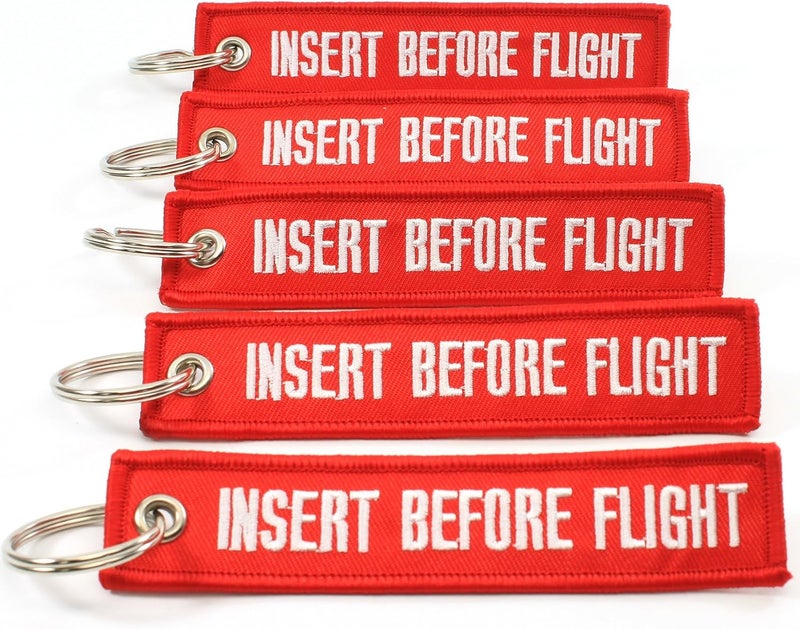 Rotary13B1 INSERT BEFORE FLIGHT Keychain Set - Image 2