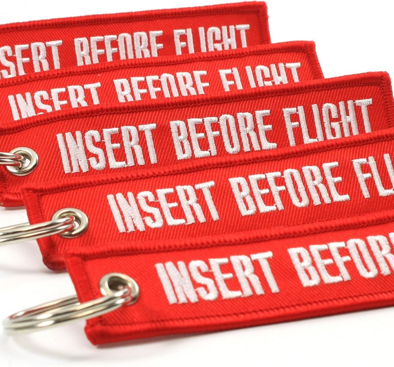 Rotary13B1 INSERT BEFORE FLIGHT Keychain Set - Image 4