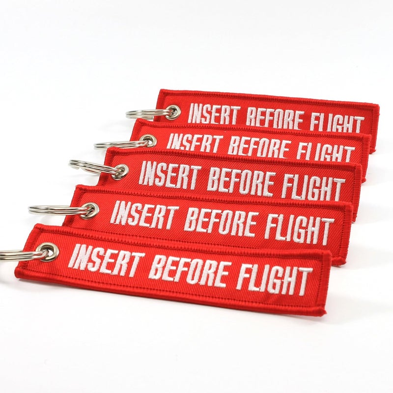 Rotary13B1 INSERT BEFORE FLIGHT Keychain Set - Image 3