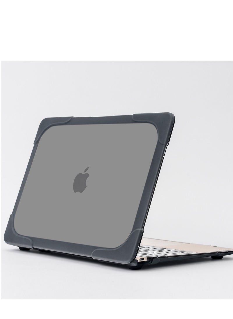 GULFLINK Hard Shell Case Cover with Kickstand Shockproof Function for MacBook Retina (A1534/A1931) 12 inch  - Image 1