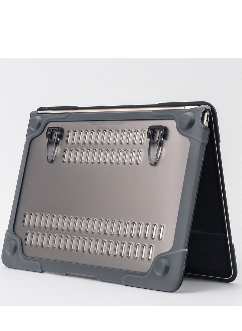 GULFLINK Hard Shell Case Cover with Kickstand Shockproof Function for MacBook Retina (A1534/A1931) 12 inch  - Image 2