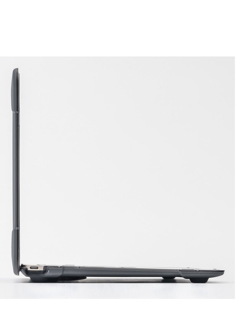 Hard Shell Case Cover with Kickstand Shockproof Function for MacBook Retina (A1534/A1931) 12 inch
