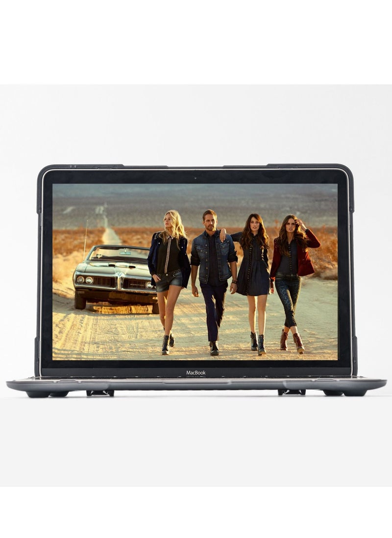 GULFLINK Hard Shell Case Cover with Kickstand Shockproof Function for MacBook Retina (A1534/A1931) 12 inch  - Image 4