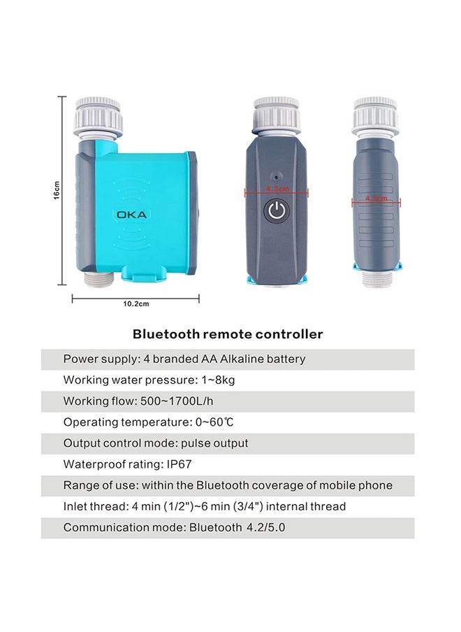 OKA - Water Regulator Equipped With An Automatic Control Unit Via Mobile Phone For Control/TRT10 - Image 1
