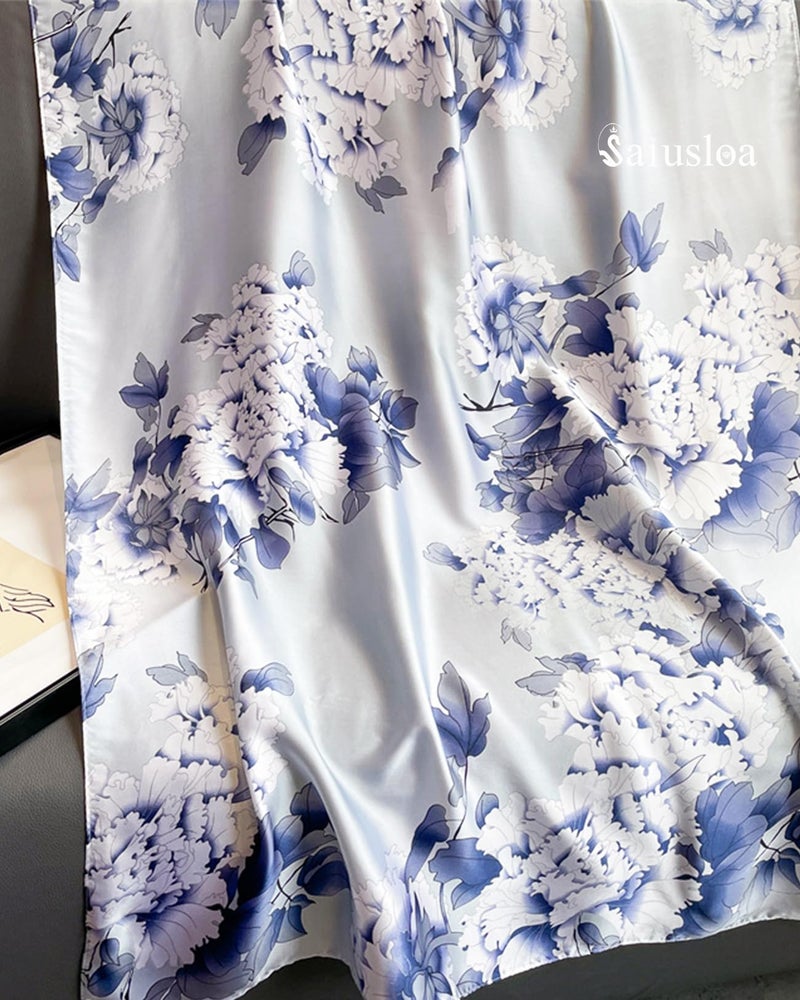 Saiusloa Dress Scarves Shawl Wraps Long Silky Scarf for Women Dressy Fashion Lightweight for Decorative Formal Evening Gowns-1010 - Image 4