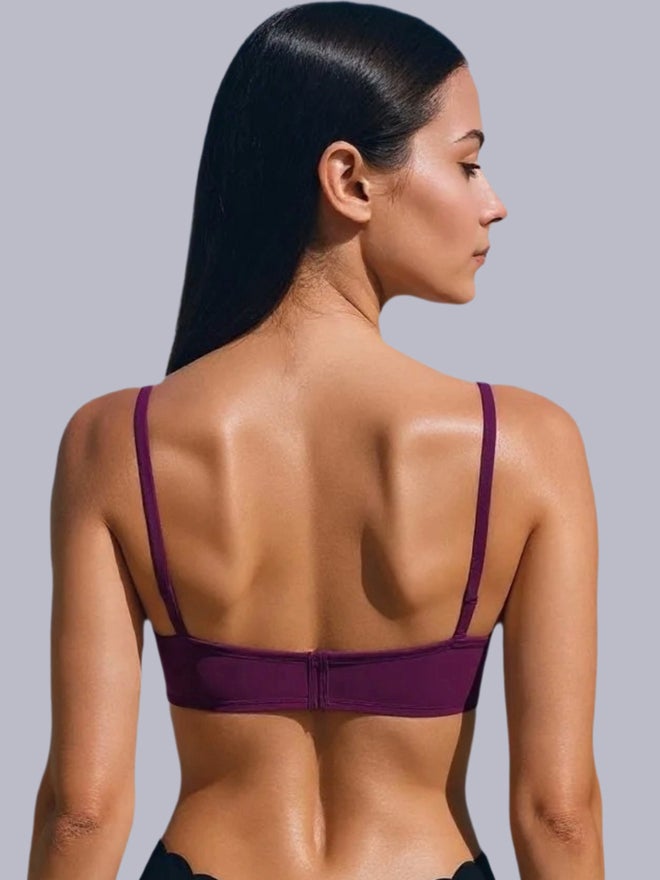 Eden Pack of 2 - Non-Padded Non Wired Cotton Blend T-Shirt Bra - Image 3