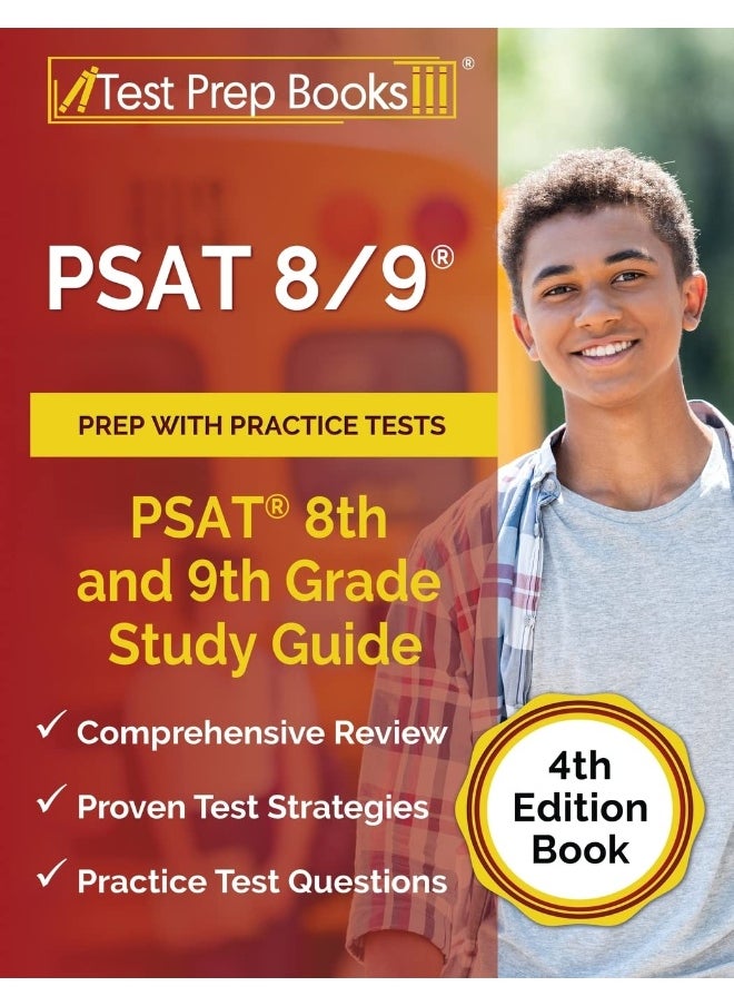 null - PSAT 8/9 Prep with Practice Tests: PSAT 8th and 9th Grade Study Guide [4th Edition Bo - Image 1