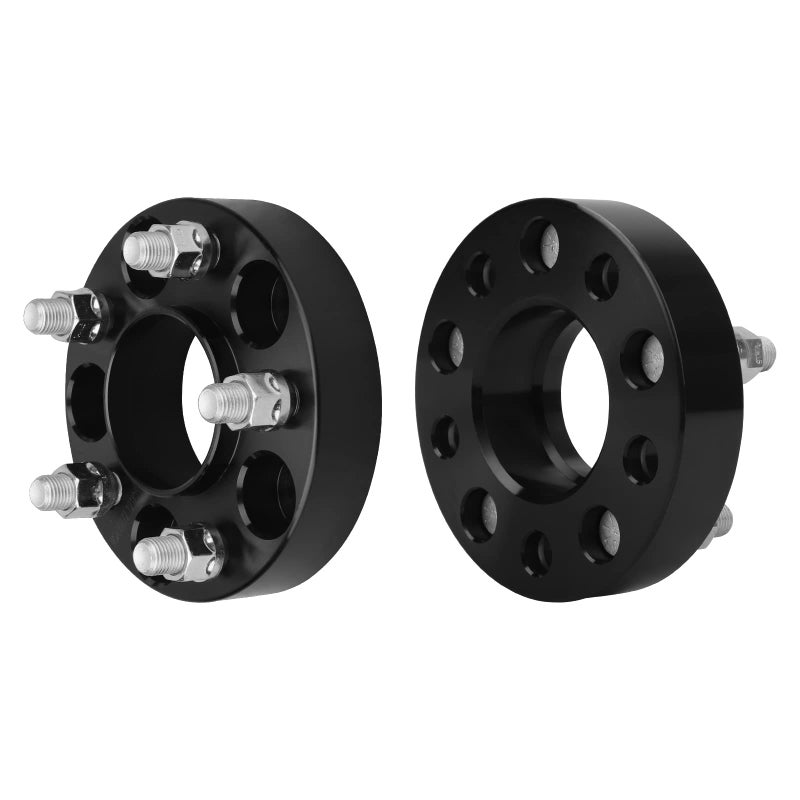 IRONTEK 125 5x1143mm Wheel spacers 5x45 to 5x45 Hubcentric Spacers Adapter Thread Pitch M14x15 Hub Bore 705mm fit for Ford 20152021 Mustang GT500 GT350 Manch 1 2PCS