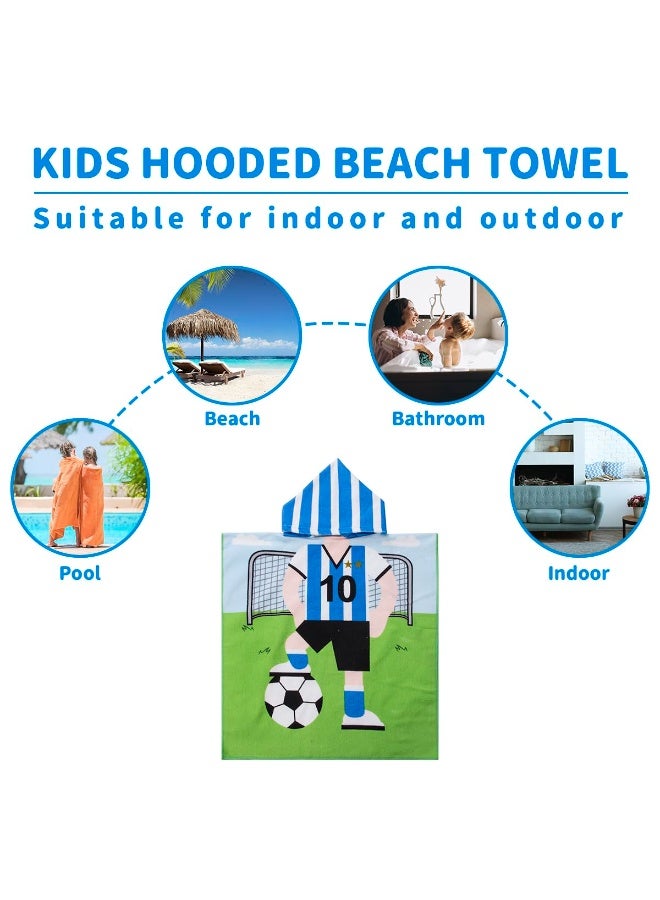 NajmStyle Baby Bath Towel Beach Towel, Thicker Kids Hooded Beach Towel for Boys Girls Softest Hooded Bath Towel Wrap Pool Beach Towel for Babie, Toddler Bathrobe for Kids 3-7 Years - Image 2