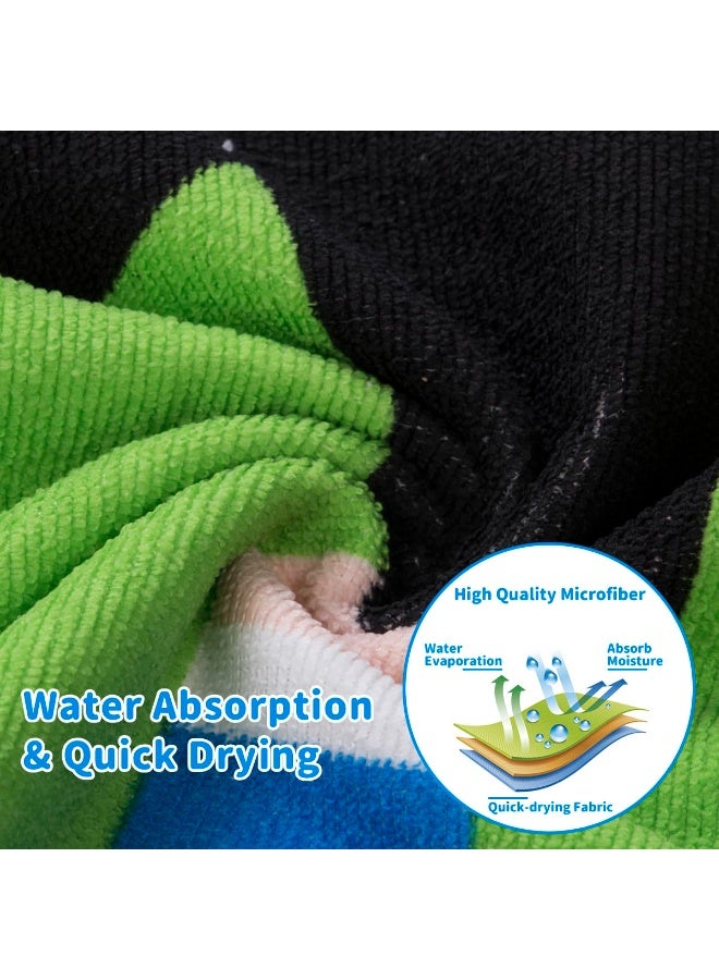 NajmStyle Baby Bath Towel Beach Towel, Thicker Kids Hooded Beach Towel for Boys Girls Softest Hooded Bath Towel Wrap Pool Beach Towel for Babie, Toddler Bathrobe for Kids 3-7 Years - Image 4