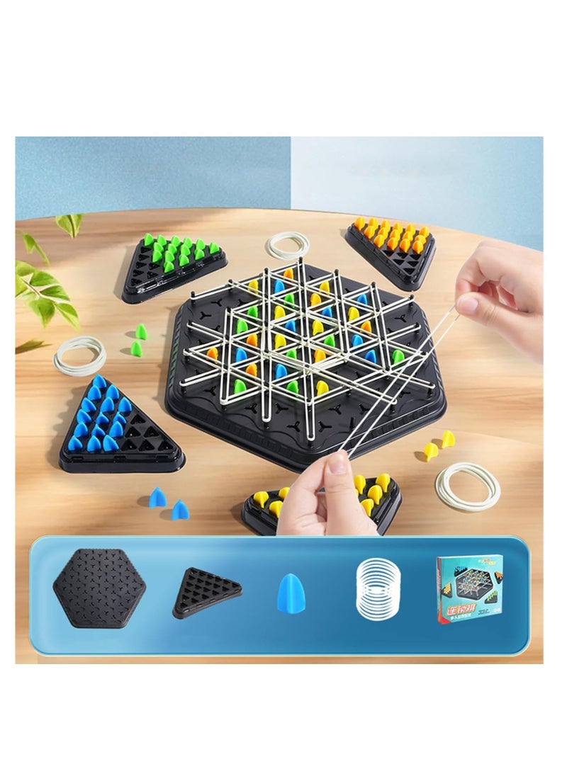 Generic - Triangles and Chains Chess Game, Triangles Chess Game, Trigger Game with Masters, Geometric Chess Game, Logical Knots Game, Triangles Game, Geometric Chains Game - Image 1
