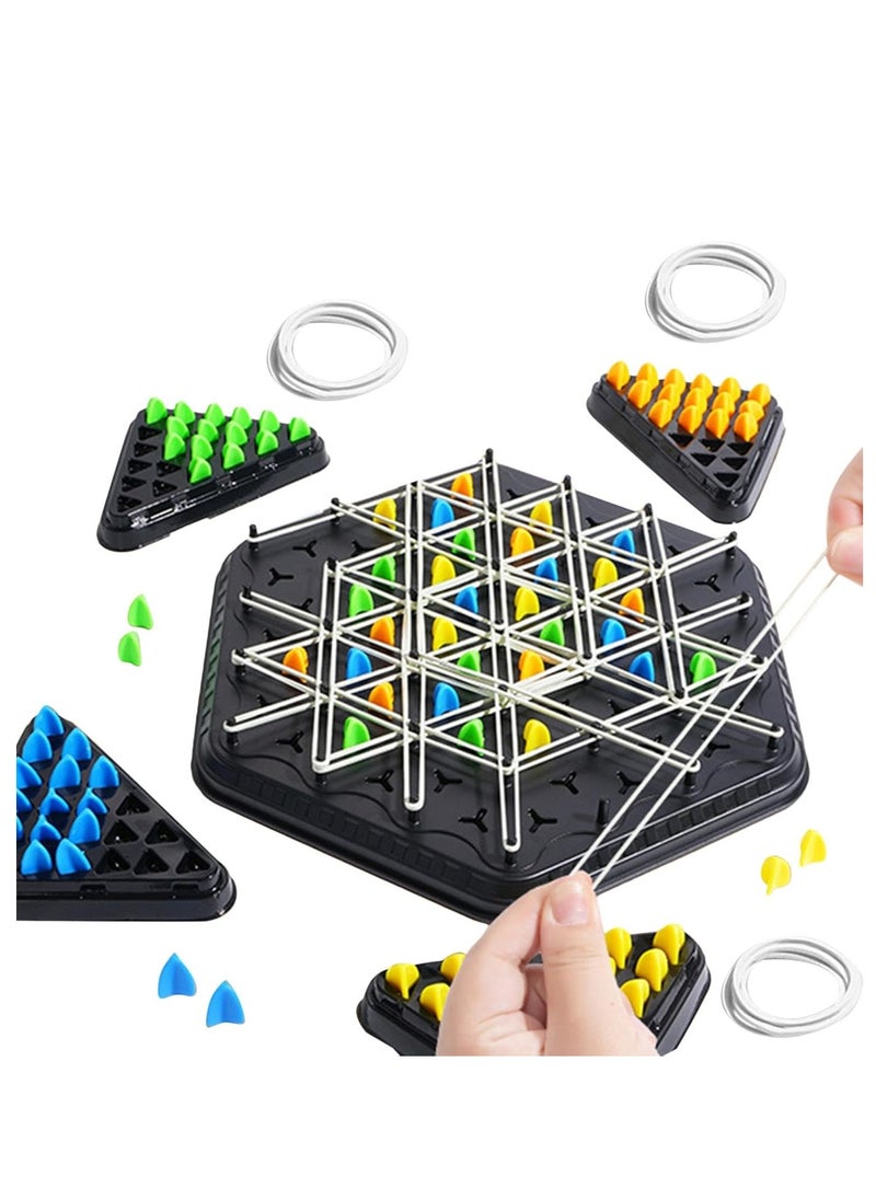 Generic - Triangles and Chains Chess Game, Triangles Chess Game, Trigger Game with Masters, Geometric Chess Game, Logical Knots Game, Triangles Game, Geometric Chains Game - Image 1